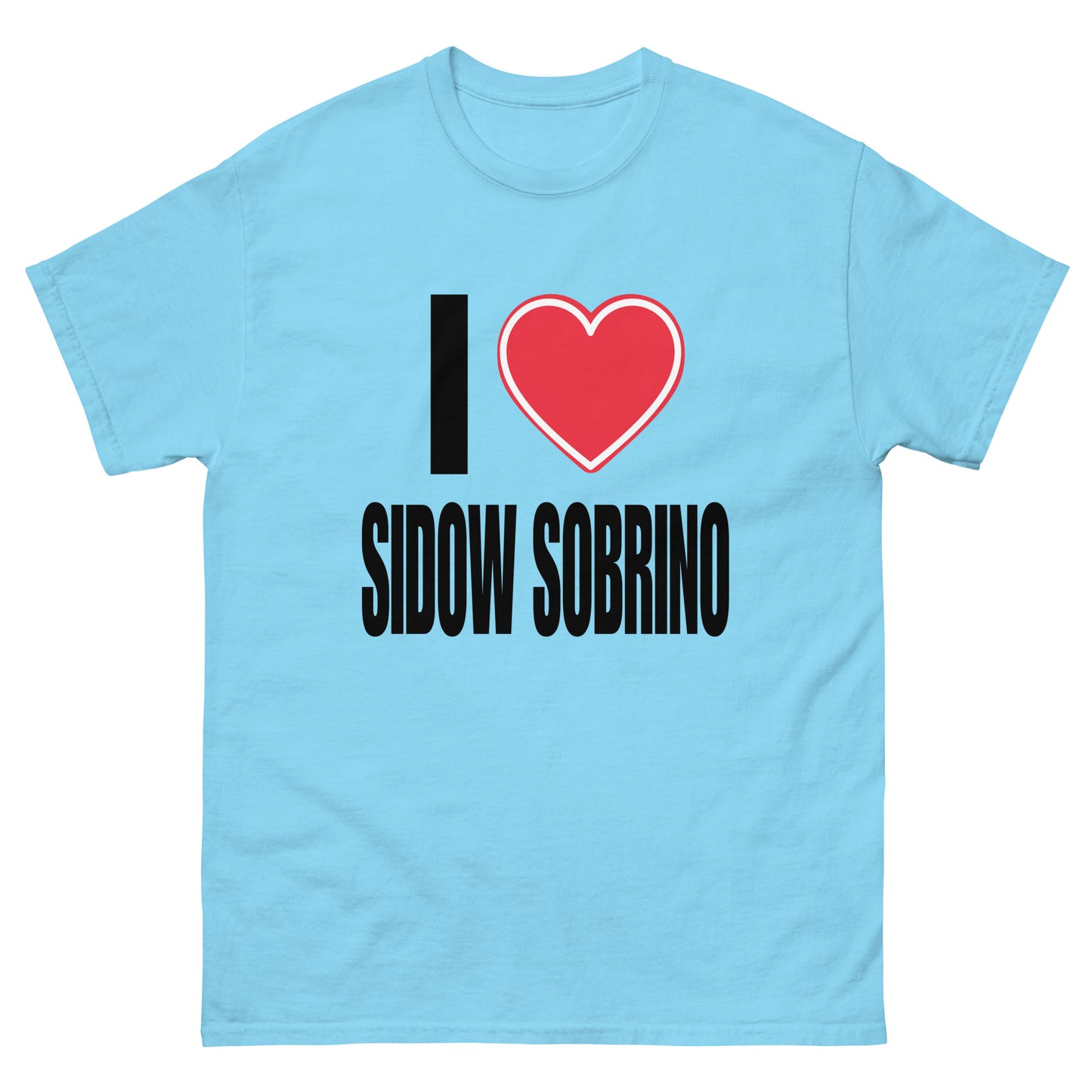 I Love Sidow Sobrino Bright Colors Unisex Classic Tee