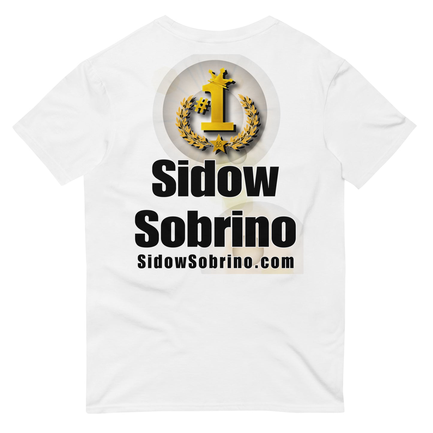 Official Sidow Sobrino - The World's No.1 Superstar White Short-Sleeve T-Shirt