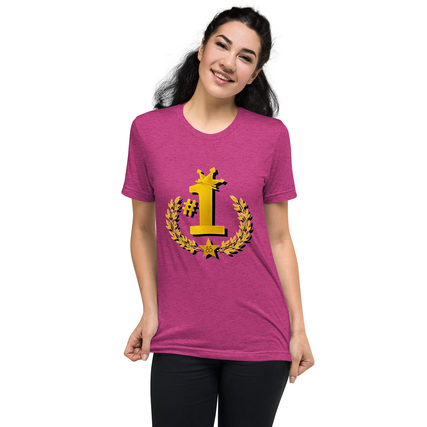 Camiseta de manga corta You're Number ONe de Sidow Sobrino