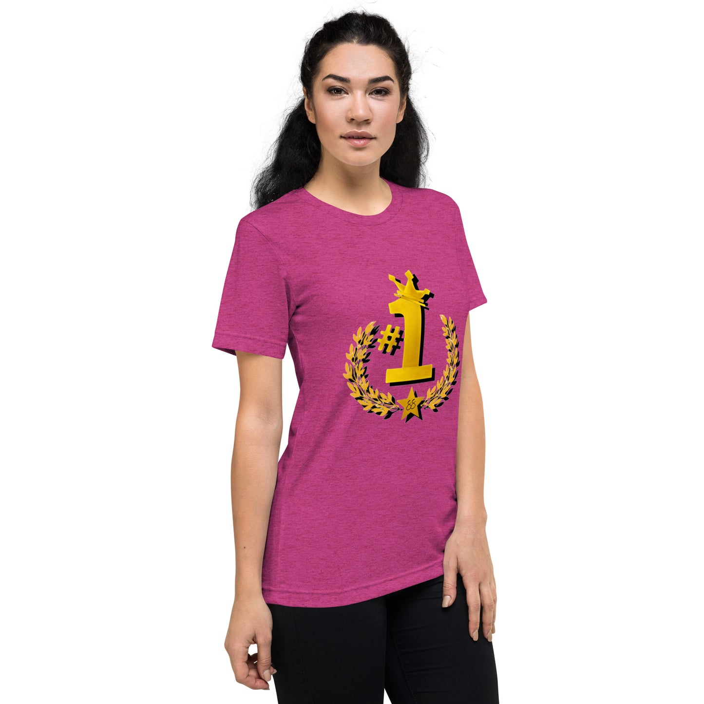 Camiseta de manga corta You're Number ONe de Sidow Sobrino