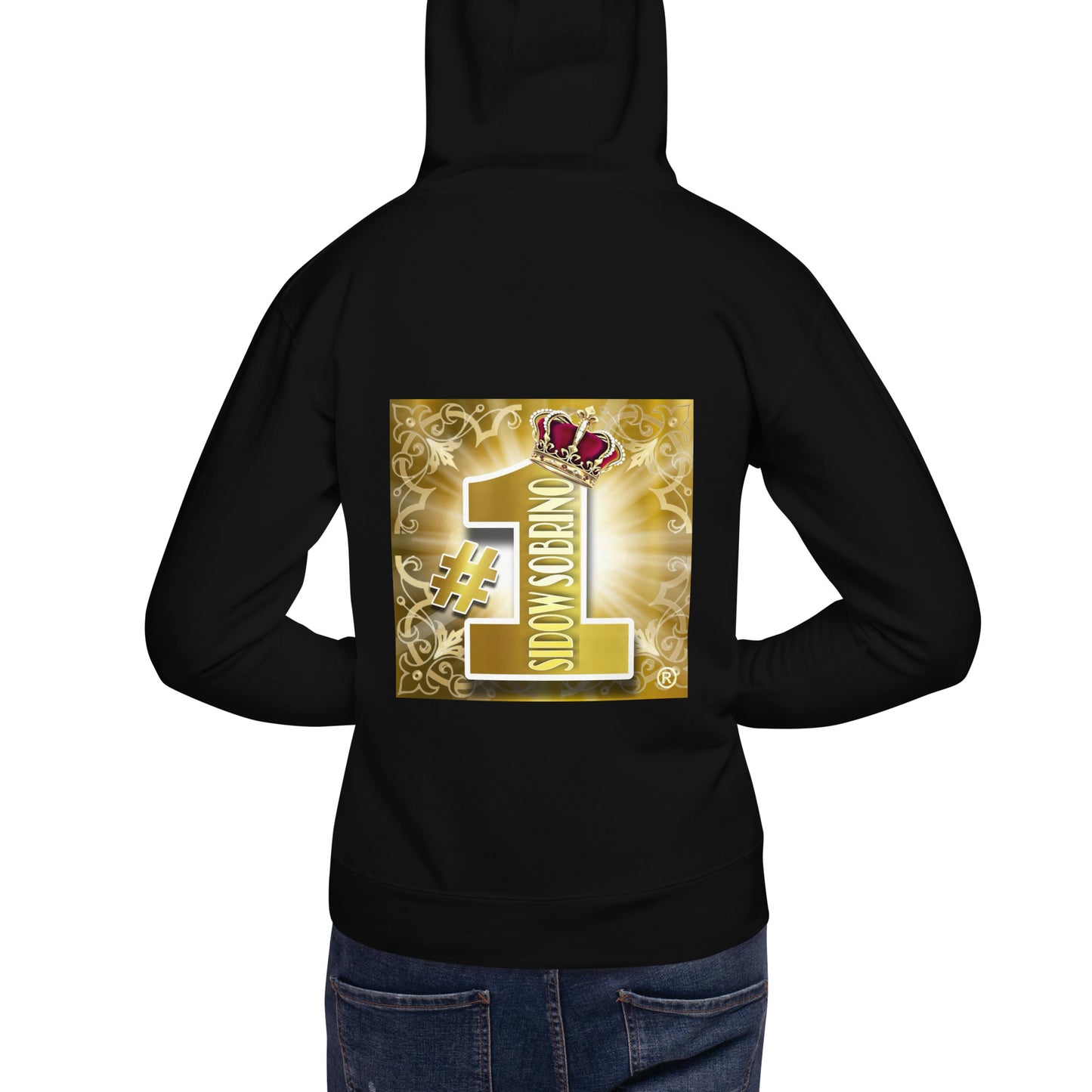 Celebrando a Cristo en Navidad Sudadera con capucha unisex