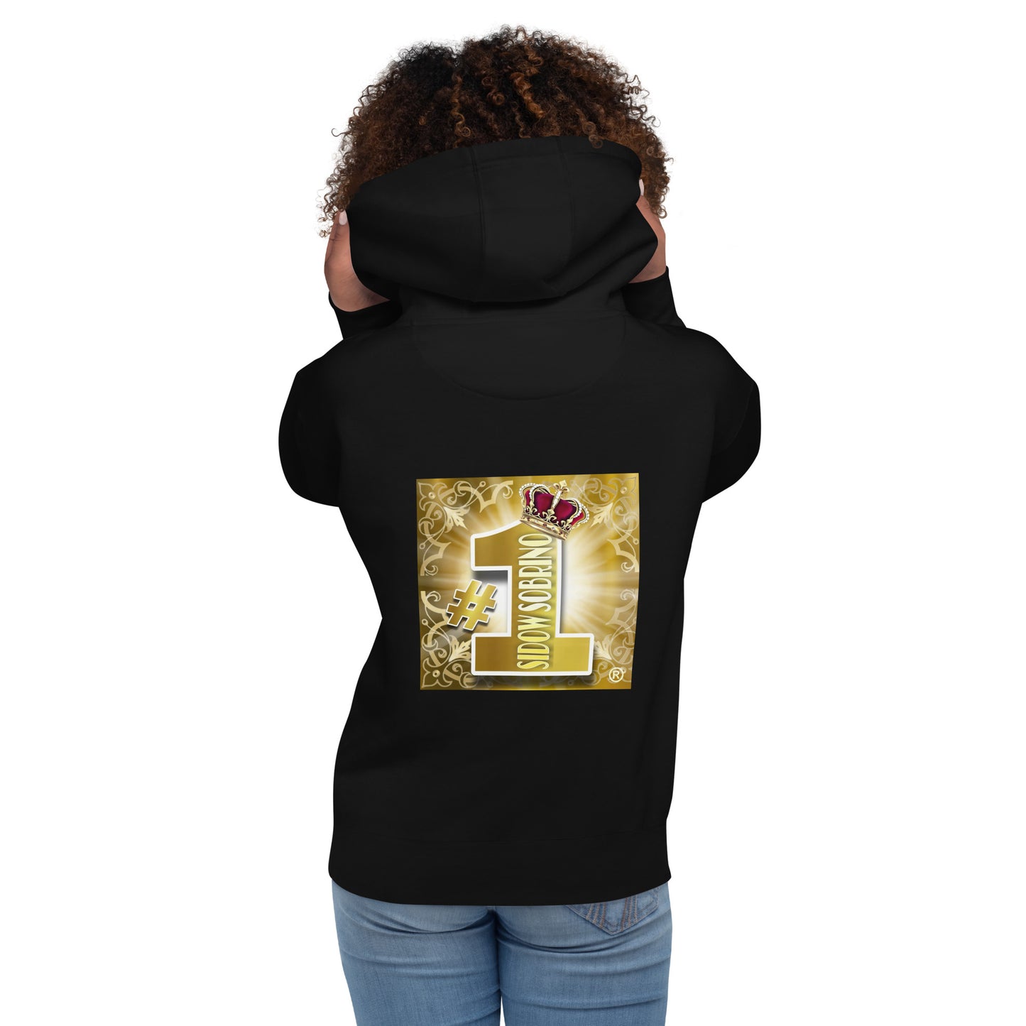 Celebrando a Cristo en Navidad Sudadera con capucha unisex