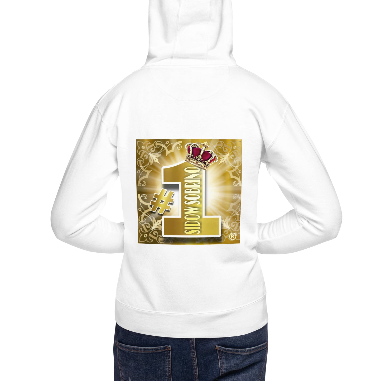 Celebrando a Cristo en Navidad Sudadera con capucha unisex